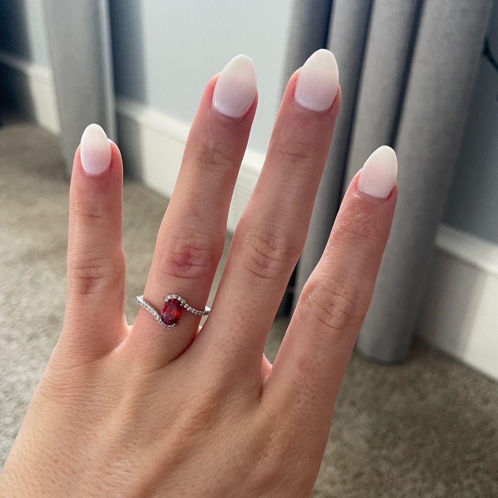 Garnet ring